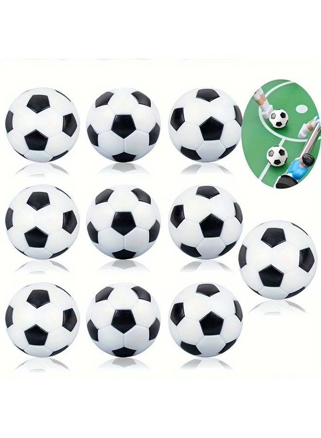 8 Pack Resin Foosball Set With Standard Replacement Balls Durable Table Soccer Game For Teens Adults Age 14 Plus - Image 3
