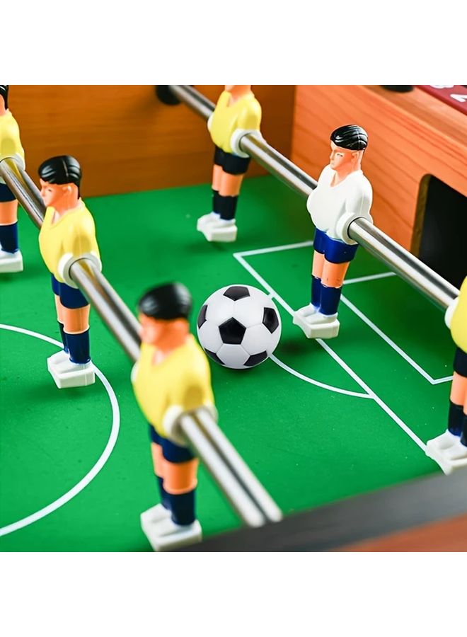 8 Pack Resin Foosball Set With Standard Replacement Balls Durable Table Soccer Game For Teens Adults Age 14 Plus - Image 5