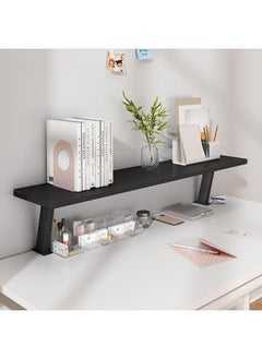 XiuWoo Monitor Stand Book Stand Clamp On Desk Shelf 60cm Desk Extension Shelf Organizer Adjustable Desk Extender Side Table Single Layer Above Storage Shelf  - Image 4