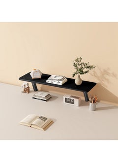 XiuWoo Monitor Stand Book Stand Clamp On Desk Shelf 60cm Desk Extension Shelf Organizer Adjustable Desk Extender Side Table Single Layer Above Storage Shelf  - Image 2