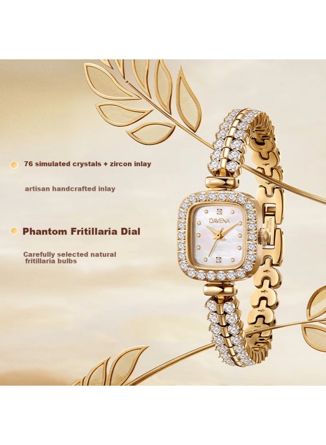 Davena Tiweina Little Golden Ear Watch Small Dial Little Prince Gift Box Birthday Gift For Girlfriend - Image 4