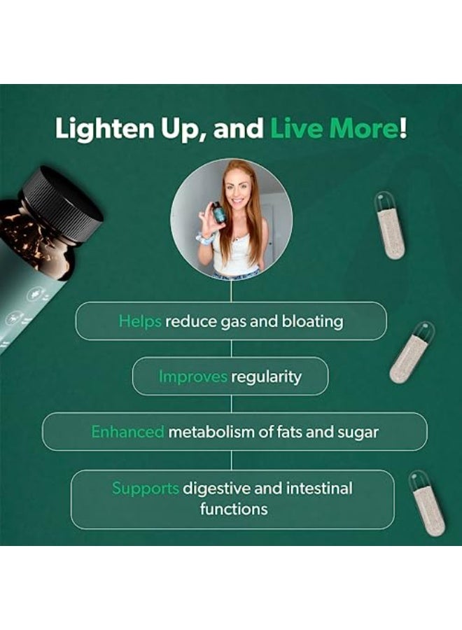 Bioma BIOMA Probiotics for Digestive Health, 3-in-1 Probiotics, Prebiotics & Postbiotics, 60 Capsules, Synbiotic Formula, Supports Gut Balance & Immune Function - Image 2