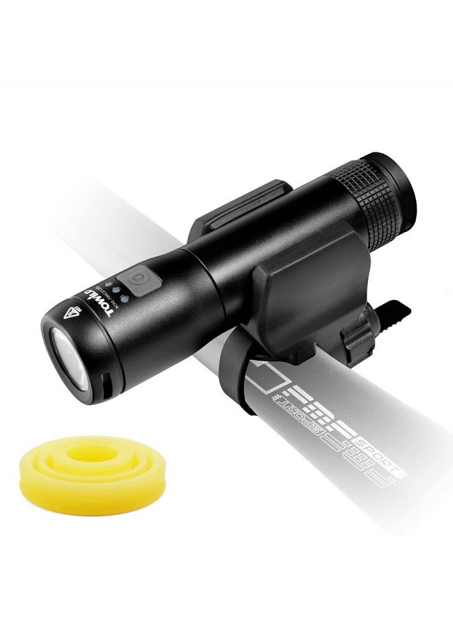 TOWILD Bike Lights 700 Lumensled Bicycle Headlight Usb Rechargeable Bicycle Front Light Ipx6 Waterproof Bike Light Set - Image 2