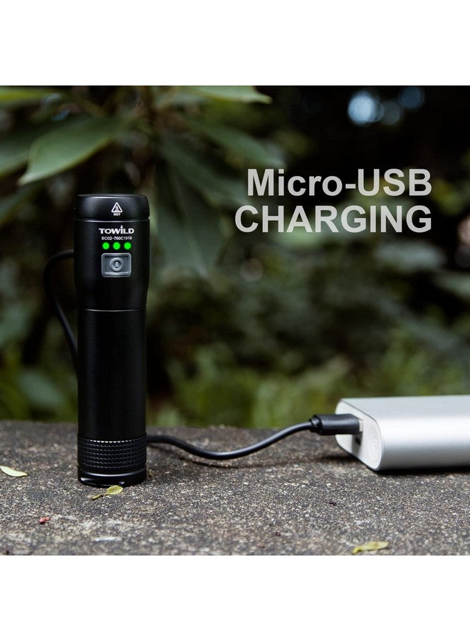 TOWILD Bike Lights 700 Lumensled Bicycle Headlight Usb Rechargeable Bicycle Front Light Ipx6 Waterproof Bike Light Set - Image 4