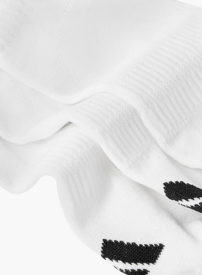 Adidas Men Logo Print Ankle Length Socks - Set Of 3 - Image 4