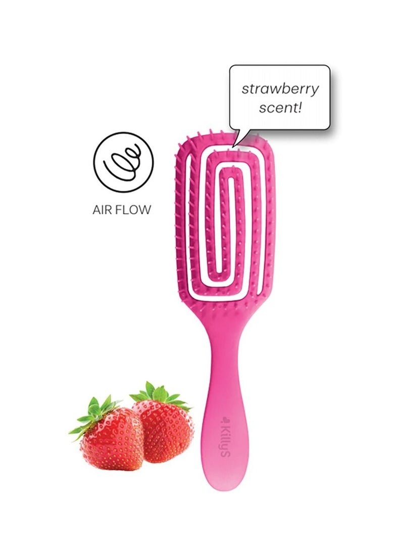 Hairbrush With Strawberry Scent