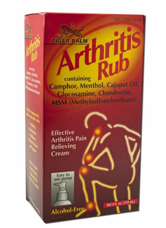 prince of peace Tiger Balm - Arthritis Tiger Balm Rub 4 Oz 