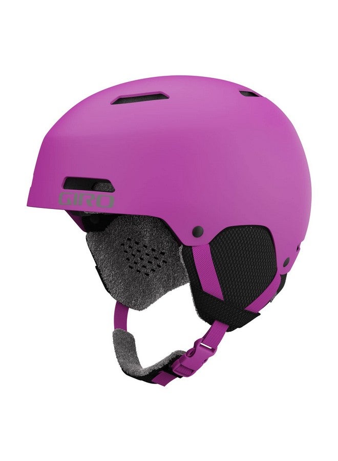GIRO Crue Youth Snow Helmet Matte Berry M (55.559Cm) - Image 2
