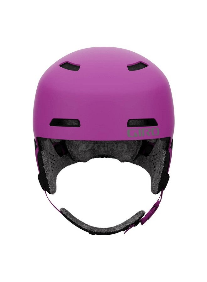 GIRO Crue Youth Snow Helmet Matte Berry M (55.559Cm) - Image 3