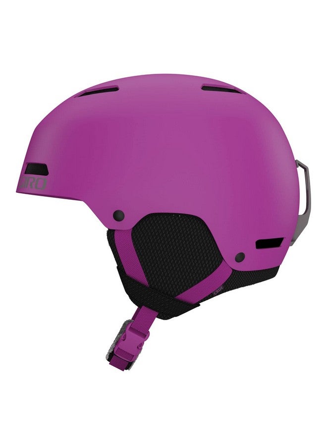 GIRO Crue Youth Snow Helmet Matte Berry M (55.559Cm) - Image 4