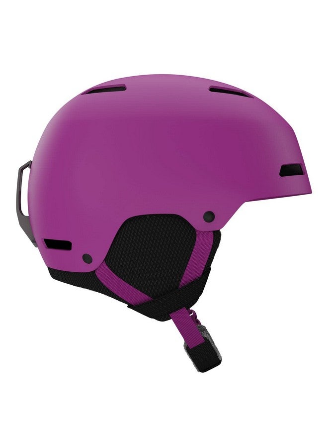 GIRO Crue Youth Snow Helmet Matte Berry M (55.559Cm) - Image 5