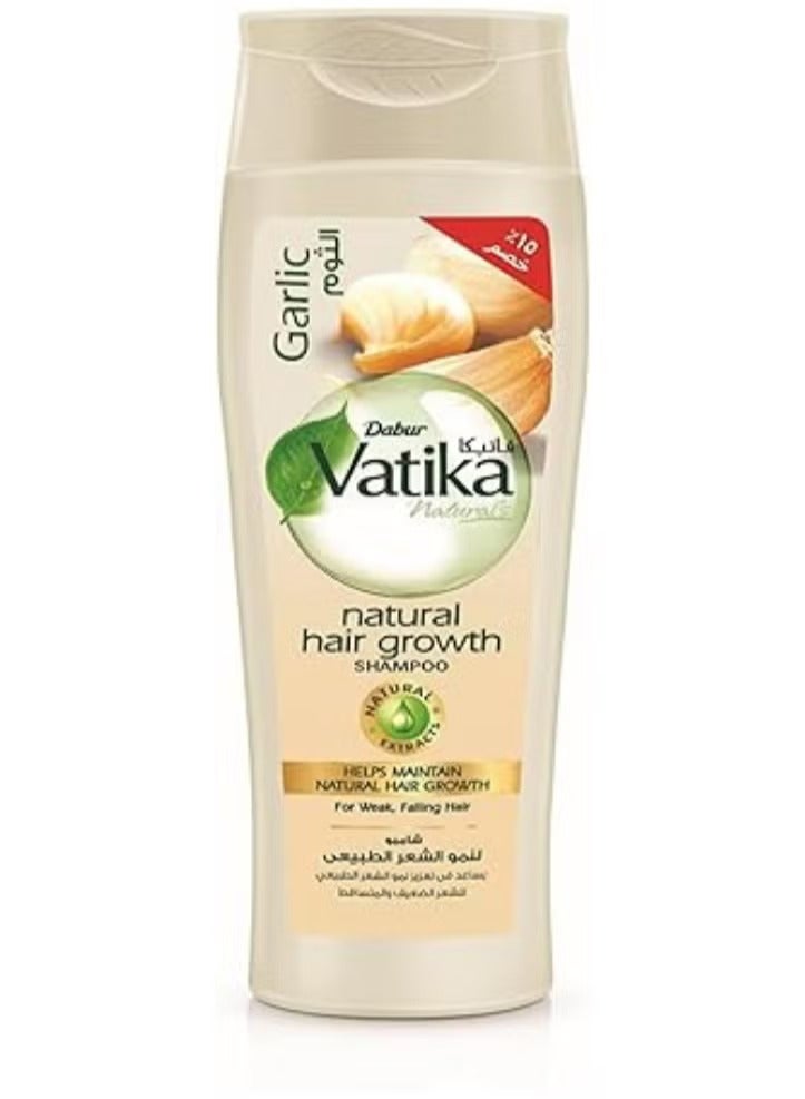 فاتيكا ناتشورالز شامبو لنمو الشعر بالثوم - 180 مل - Image 1