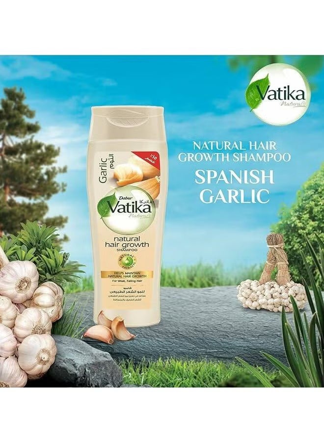 فاتيكا ناتشورالز شامبو لنمو الشعر بالثوم - 180 مل - Image 3