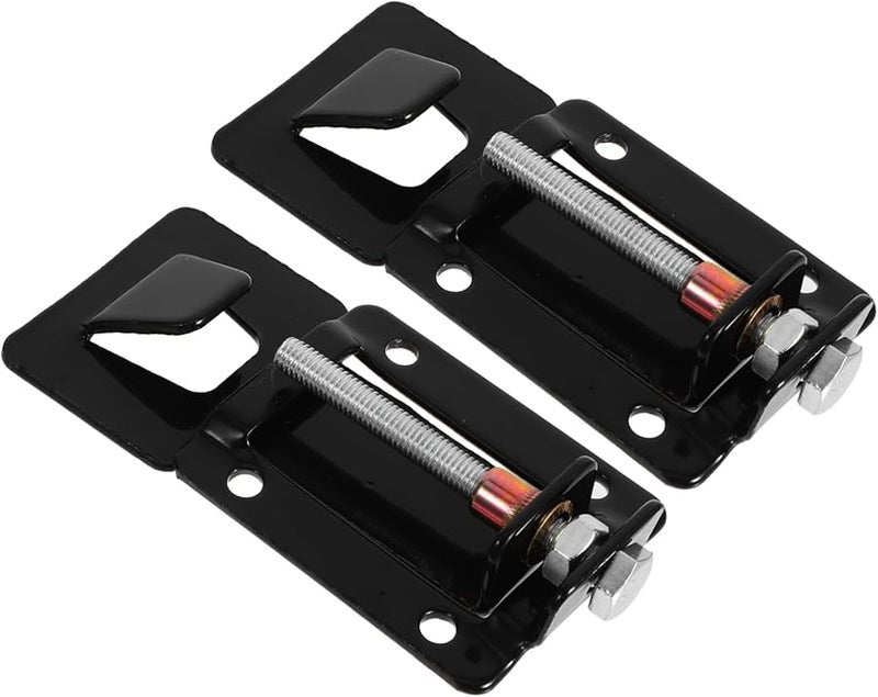 2Pcs Heavy Duty Metal Range Hood Wall Mount Bracket Adjustable Exhaust Hook Kitchen Accessory - Image 1