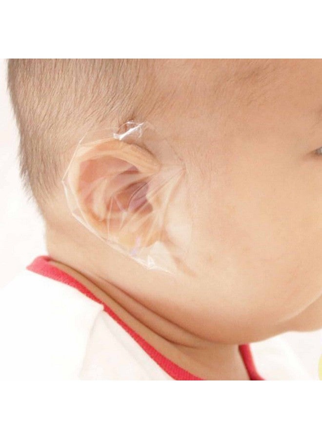 UOUYOO 100 Pcs Baby Shower Ear Covers For Newborn,Disposable Ear Protectors Waterproof Ear Covers,Disposable Ear Protectors Waterproof For Bathing For Shower, Bathing - Image 4