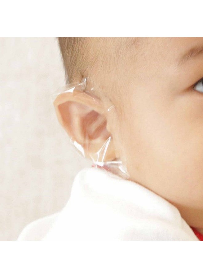 UOUYOO 100 Pcs Baby Shower Ear Covers For Newborn,Disposable Ear Protectors Waterproof Ear Covers,Disposable Ear Protectors Waterproof For Bathing For Shower, Bathing - Image 2
