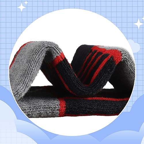 Comfoex 10 Pairs Boys Socks Crew Athletic Calf Long Half Cushioned Socks For Kids 4-6 6-8 8-10 Years Old - Image 4