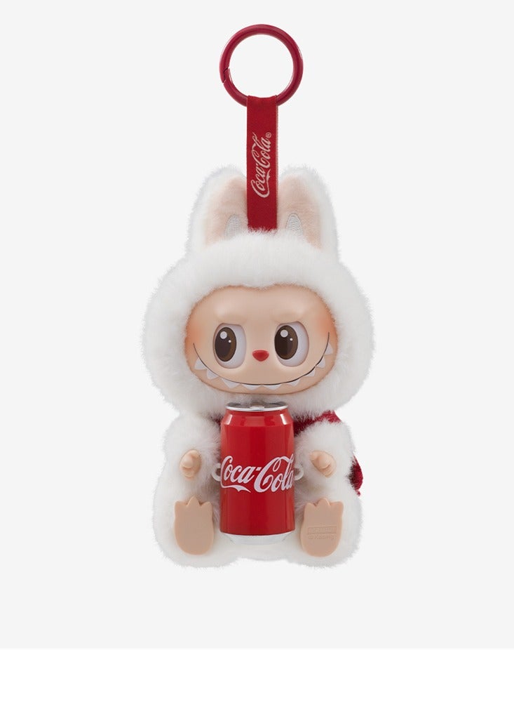 مونستر This Adorable Labubu Doll Comes In A Special Collaboration With Coca-Cola, Featuring Unique Details And An Iconic Design Inspired By The Classic Coke Can. Perfect For Collectors, Or As A Special Gift That Combines Fun And Nostalgia! - Image 2