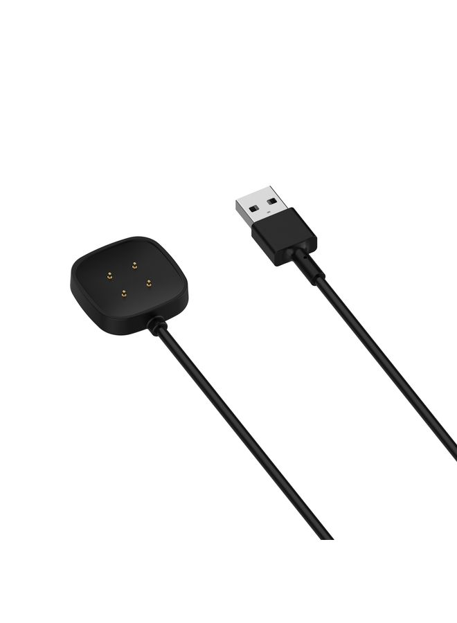 HuHa Charger Compatible For Fitbit Versa4 Watch Magnetic Charging Cable Length: 30cm - Image 3