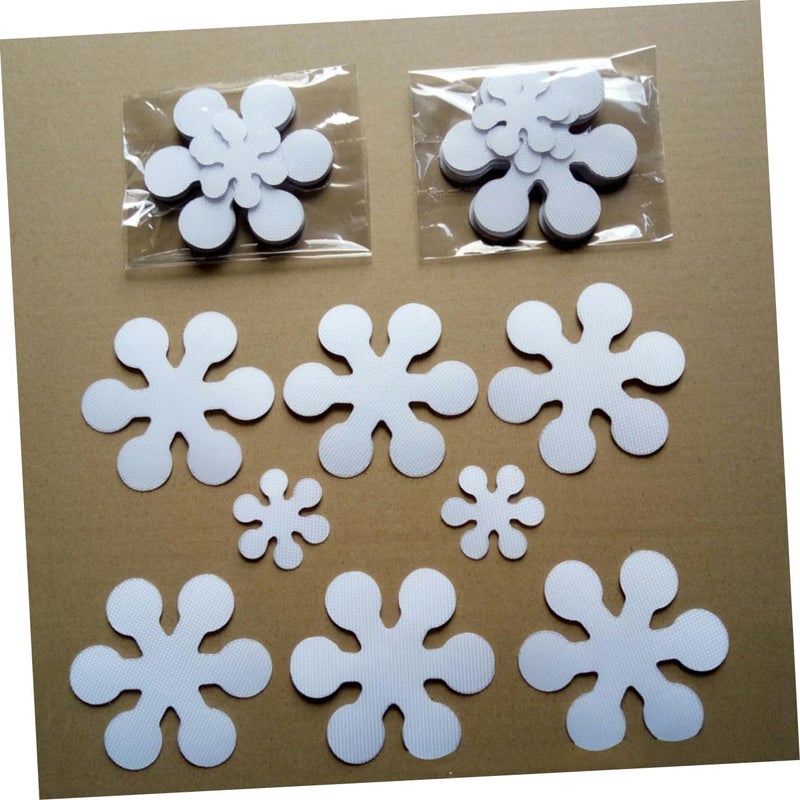 8 Pack Snowflake Non Slip Bathtub Stickers for Bathroom Safety Easy to Apply - Image 5