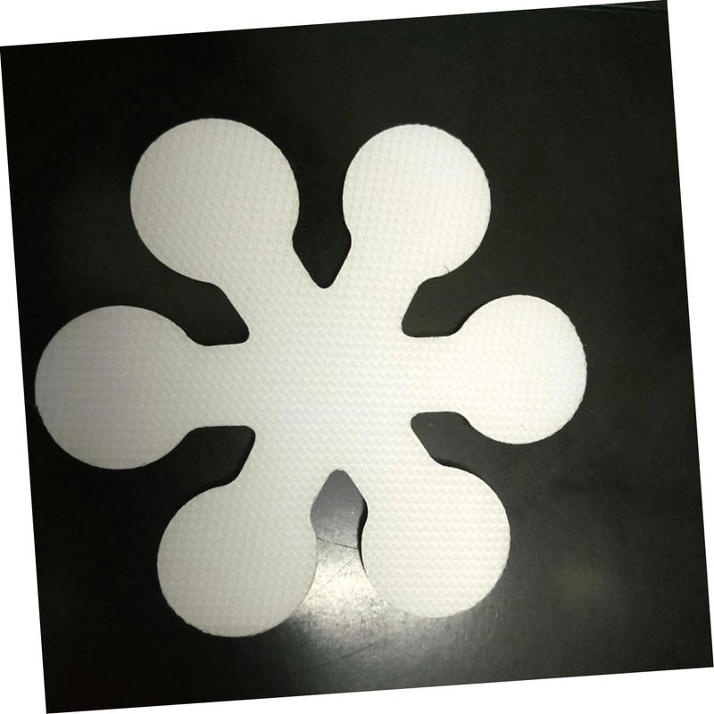 8 Pack Snowflake Non Slip Bathtub Stickers for Bathroom Safety Easy to Apply - Image 4