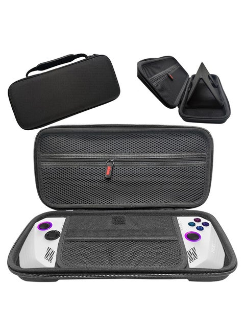 Carry Case Compatible with ASUS ROG Ally, Protective Hard Portable Travel Case Cover Shell Pouch with Pockets for Accessories and Games