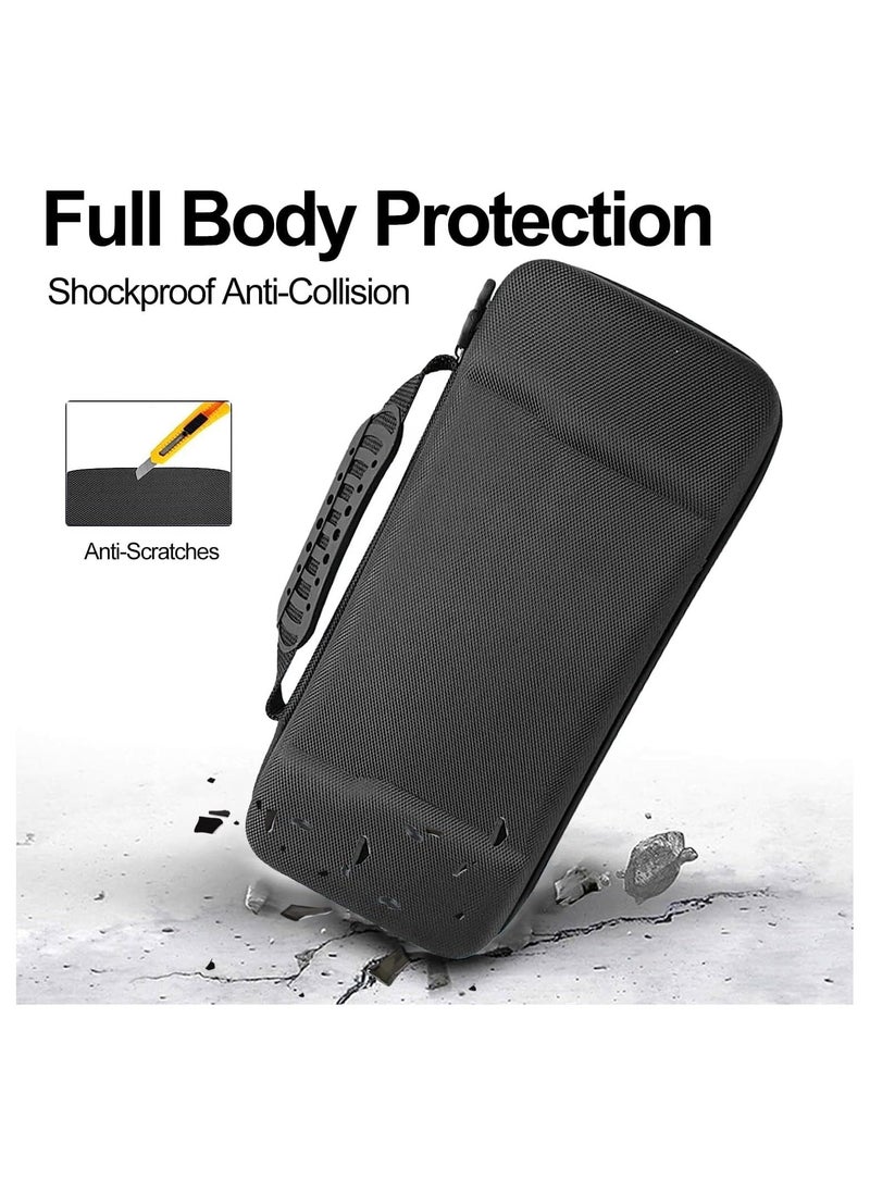 Carry Case Compatible with ASUS ROG Ally, Protective Hard Portable Travel Case Cover Shell Pouch with Pockets for Accessories and Games
