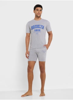 Seventy Five Nightwear T-Shirt & Shorts Sets  - Image 1