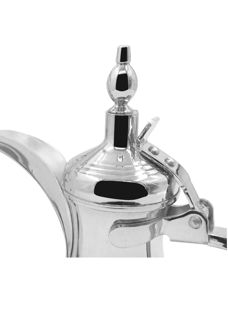 Tk Arabic Coffee Dallah Pot Rustproof Premium Stainless Steel Teapot Mirror Finish Coffee Kettle Easy Pour Spout Tea Kettle with Attached Lid and Ergonomic Handle Dishwasher  - Image 5