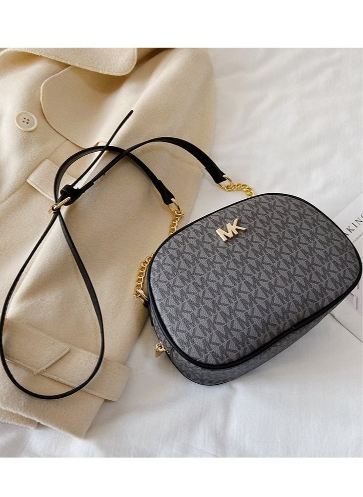 MK Fashionable And Simple Printed Cross-body Shoulder Bag 22*8*15cm  - Image 1