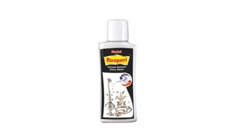Pitambari Rooperi Silver Shine, Instant Cleaner 50ml | Effective on Pooja Diyas, Silver Vessels & Antique Pieces - Image 1