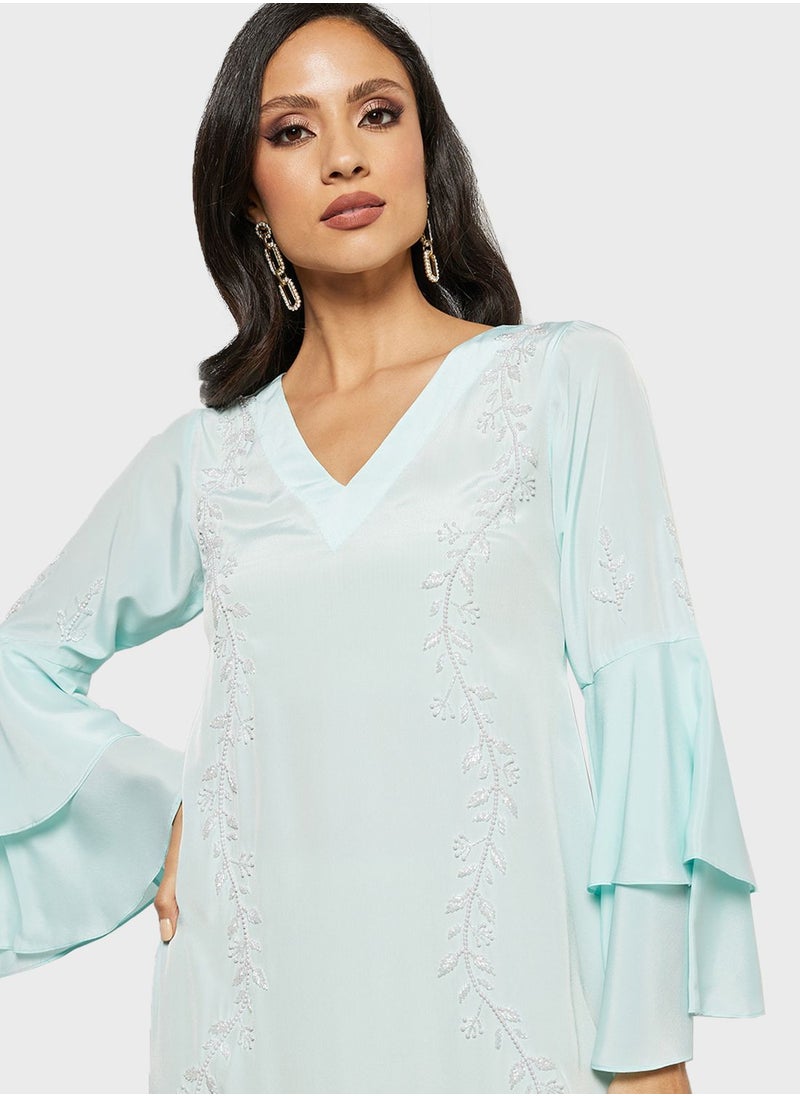 THE ARAB STUDIO Embellished Kaftan  - Image 3