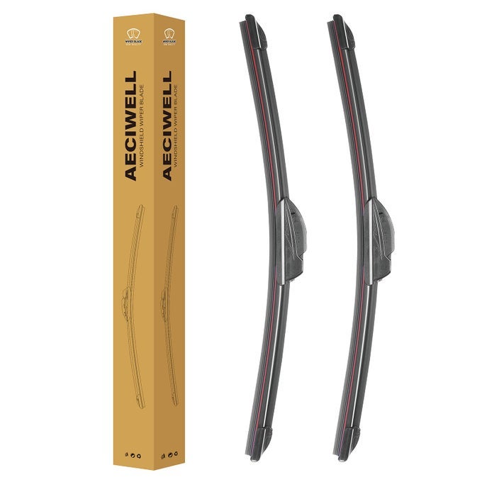 Windshield Wipers Oem Quality 26 17 Premium Allseason Wiper Blades Automotive Replacement Windshield Wiper Blades For Uj Hook Set Of 2