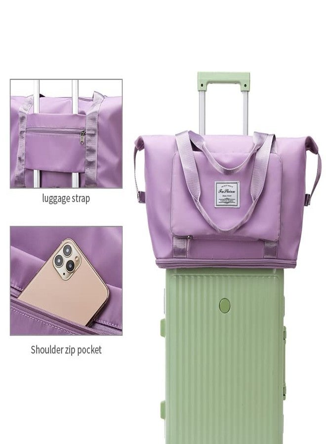 Kriva Export Nylon 285 Cms Travel Duffle Bag Expandable Folding Travel Bag for Women, Lightweight Waterproof Carry Luggage Bag for Travel-Multi - Image 5