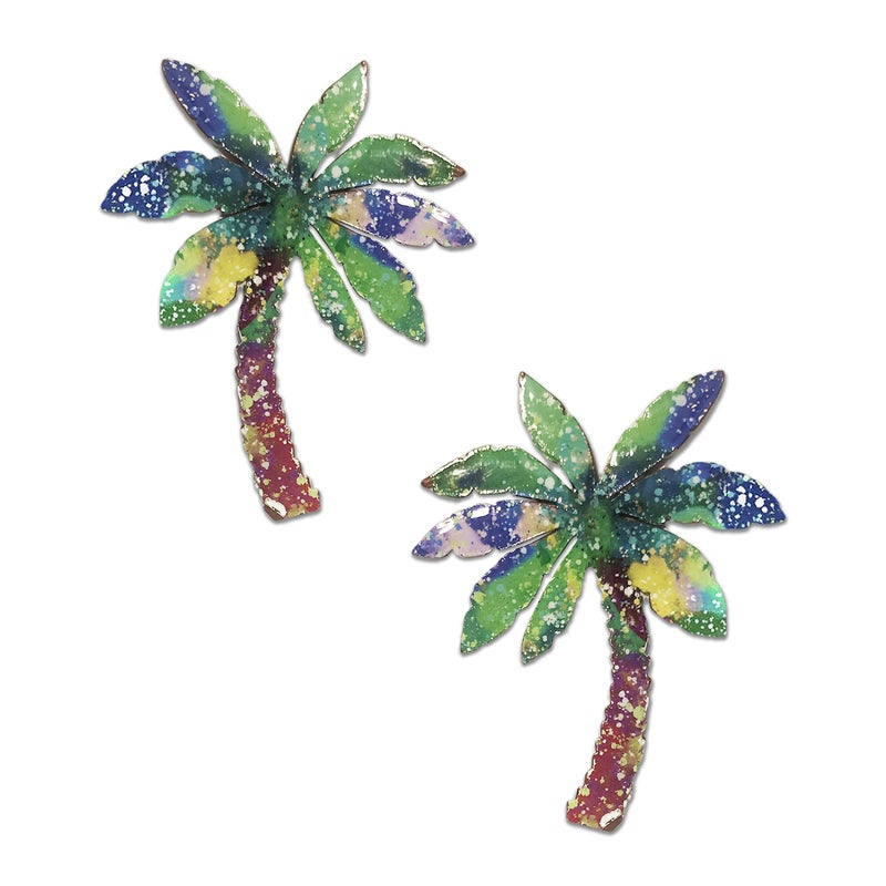 Sonoran Souvenirs Sonoran Souvenirs Palm Tree Screen Door Magnet  Heavy Duty Outdoor Metal Decor Tested in Southwestern Sun Fits Door Curtain Magnetic Screen Door for Sliding Door Magnetic Door Screen 