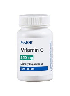 Major Vitaminc 250 Mg Ascorbic Acid Tablets 100 Ct - pzsku/Z43A0C5135480DE8887F7Z/45/_/1698053711/4d469e4b-18a4-4c49-963e-29370b613e6a