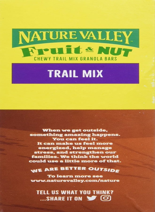 Nature Valley Granola Bars, Fruit & Nut, Chewy Trail Mix Granola Bars, 15 Ounce - Image 4