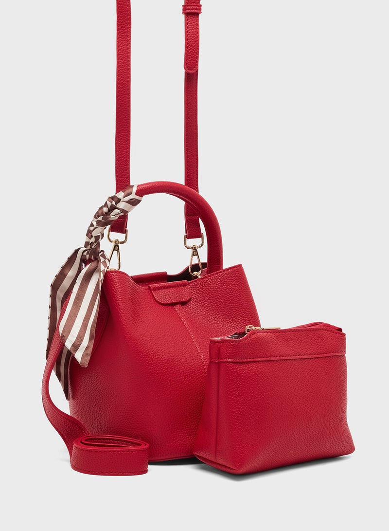 Ginger Scarf Décor Handbags  - Image 5