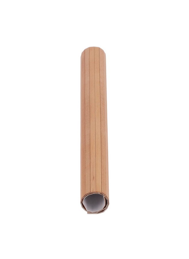Zerodis Dollhouse Wood Floorboard 1:12 Miniature Simple Elegant Wood Strip Flooring Doll House Decoration Accessory For Kids  - Image 2