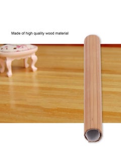Zerodis Dollhouse Wood Floorboard 1:12 Miniature Simple Elegant Wood Strip Flooring Doll House Decoration Accessory For Kids  - Image 4