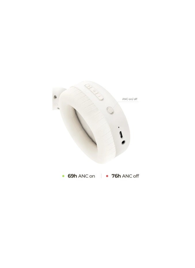 havit - Havit Wireless Noise Canceling Headphones Beige H655BT - Image 1
