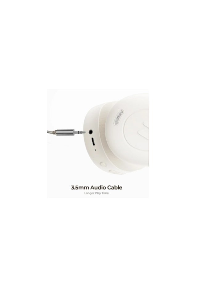 havit - Havit Wireless Noise Canceling Headphones Beige H655BT - Image 1