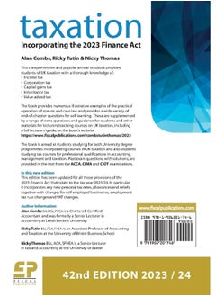 Taxation: incorporating the 2023 Finance Act (2023/24) 42nd edition  - Image 2