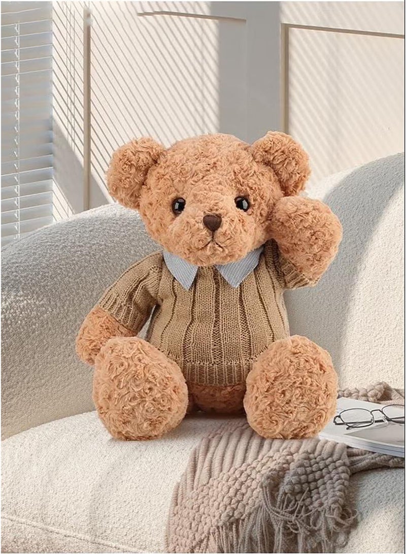 Relex 50cm Stuffed Teddy Bear, Shaggy Stuffed Brown Bear, Adorable Plush Toy, Made of Soft Premium Stuffing Material, Interior Decoration, Fun Themed Room Decor  - Image 2