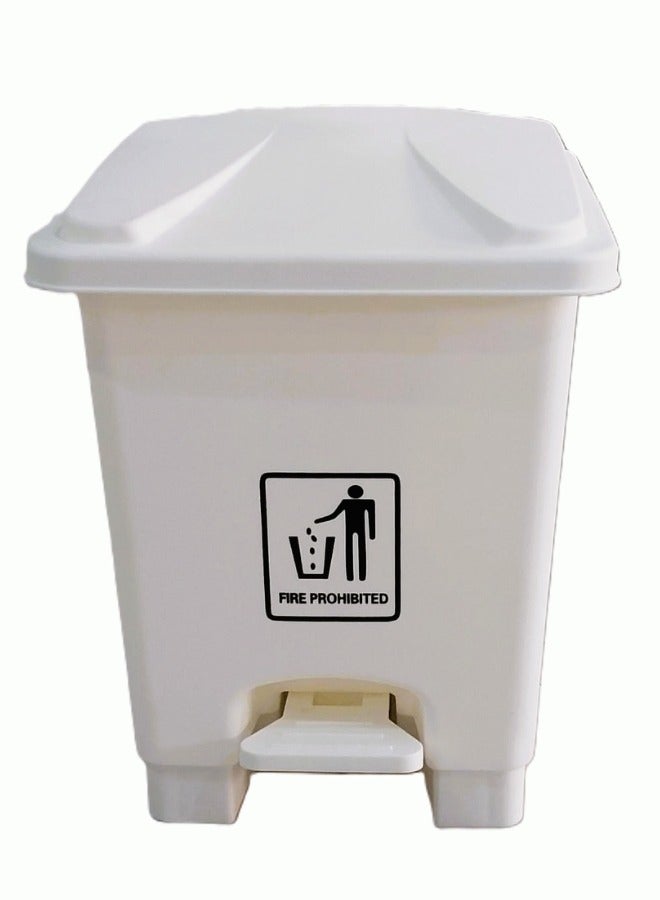 AKC Plastic Garbage Bin – 15L | Durable, Odor-Sealed Waste Bin for Home & Commercial Use
