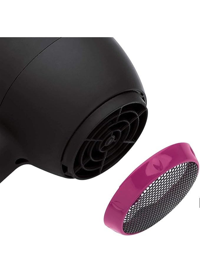 Revlon Fast & Light Hair Dryer, 2000 Watts, 3 heat, 2 speed settings. Cold shot Black 18.7 x 10.1 x 27.7cm - Image 3