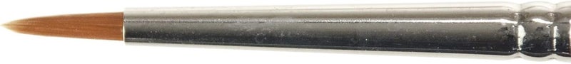 KINGART Premium Radiant 6650-0 Spotter Series Artist Brush, Synthetic Taklon Hair, Short Handle, for Acrylic, Oil and Watercolor Painting, Size 0 - Image 2