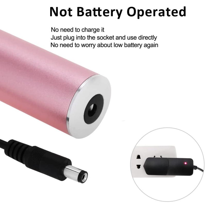 I·B·N G Electric Foot Callus Remover (Speed Adjustable) with 60pcs Sandpaper Disk, Professional Electric Foot File Pedicure Tool Foot Sander for Feet Dead Skin (Upgraded FCR-1 Pink) - Image 5