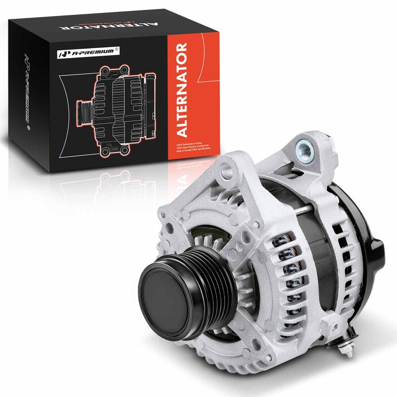 APremium Alternator Compatible with Toyota Scion Models Camry 2012 2013 2014 2015 RAV4 20092012 tC 20112016 L4 25L 12V 100A CW 6Groove Clutch Pulley Replace 2706036010 1042102340