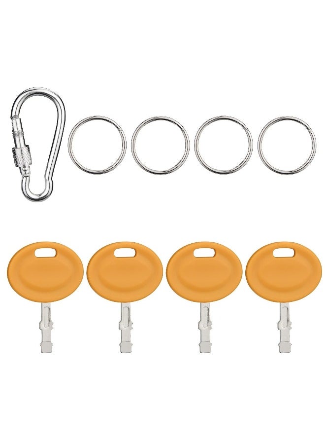 Generic - 4 Pack Ignition Key Replacement Compatible with MTD Cub Cadet  XT1 ZT1 LT LTX Troy Bilt, Lawn Mower Craftsman MTD Riding Mower Replace for 925-2054A 925-1745A 625-05000 625-05002 - Image 1